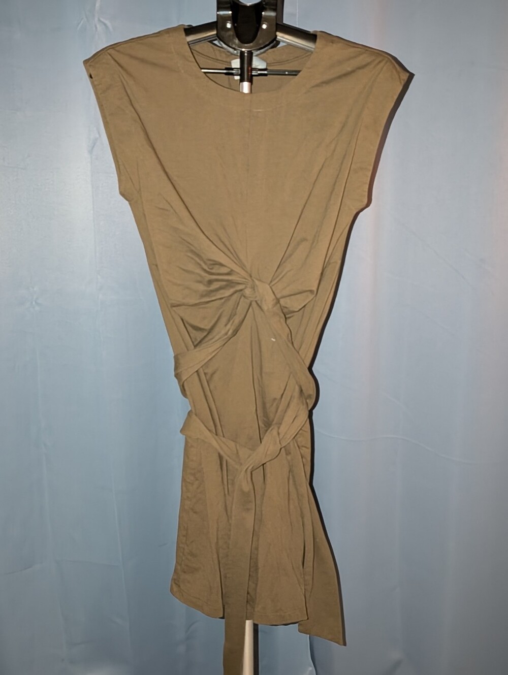 Tie-Front Organic Cotton Dress